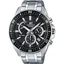 Годинники чоловічі кварцові наручні Оригінал Casio Edifice EFR-552D-1AVUEF на сталевому браслеті (модуль 5490)