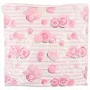 Подушка Homefort Дачна 50x50 см гіпоалергенна тканина рожева з квітами