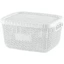 Уценка. Корзина Violet House Виолетта White 5 л белый (1009 Виолетта WHITE с/кр. 5 л)