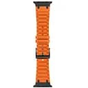 Ремінець Hoco WA35 Emir series thickened silicone strap для Apple watch 44/45/46/49mm Orange