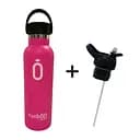 Бутылка-термос Kinetico Runbott 600 мл, фуксия со сменным колпачком для удобного питья