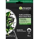 Черная тканевая маска Garnier Skin Naturals Очищающий Уголь и Листья Черного чая, 28 г (C5934500)