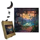 Пазл деревянный Отдых на озере, А3, Картонная коробка 200 элементов