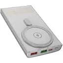 Портативный магсейф аккумулятор Hoco Q22 Taurus magnetic 10000 mah беспроводная батарея серая