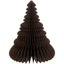 Елочка настольная J-line из переработанной бумаги 30 см коричневая (39585)