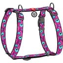 Шлея для собак Waudog Nylon Око монстра анатомічна H-подібна з QR паспортом L 50-90 см