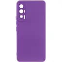Чехол Lakshmi Silicone Cover Full Camera (A) для Xiaomi Poco F5 Pro Фиолетовый / Purple