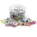 Біндер Квіти 32 мм, у банці PVC, 24 шт. в упаковці