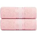 Полотенце махровое Ideia София, 138х70 см, розовое (8-35124_рожевий)