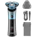 Мужская электробритва VGR V-326 аккумуляторная бритва для мужчин Бирюзовый 5 Вт