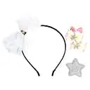 Дитячий набір "Принцеса" 0105-036-4 обруч, резинка, затискач