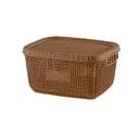 Корзина Violet House Виолетта Caramel, 5 л, коричневый (1009 Виолетта CARAMEL с/кр. 5 л)