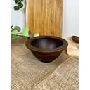 Миска для галушок керамічна (глиняна) різьблена Декор 700 мл