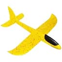 Літак Планер метальний Explosion Великий розмах крил 49 см Жовтий