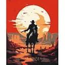 Картина за номерами Art Craft Вестерн 40х50 см (10153-AC)