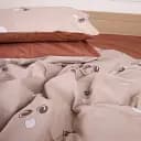 Наволочка MirSon Ranforce Elite 17-4832 Eleanor 50х70 см бежево-коричнева (2200009392214)