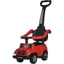 Дитяча каталка-штовхач M 5902L - комфорт, безпека та захопливі пригоди, червона