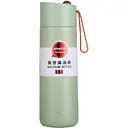 Термос Raiser 450 мл с винтовой крышкой и ремешком, оливковый Happy Life YLS80157OL