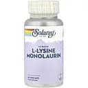 Амінокислота Solaray L-Lysine Monolaurin 60 вегакапсул