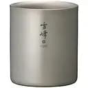 Кружка Snow Peak TW-124 Titanium Double Wall Stacking Mug 200 мл