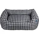 Лежак Barksi Home Гусиная лапка прямоугольный M 40x60 см серый