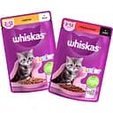 Набір вологого корму для кошенят Whiskas Мікс 1.02 кг (85 г x 12 шт.)