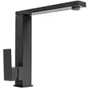 Смеситель кухонный Platinum 30 FHP (8569S) поворотный однорычажный из нержавеющей стали морион (SP000041071)