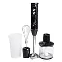 Блендер ручной погружной Sokany SK-02012B 4 в 1 600 Вт с венчиком измельчителем Черный