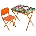 Детский столик Bambi M 5966-7 складной со стульчиком домашние животные