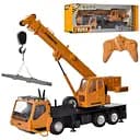 Радіокерований будівельний кран 3822 з рухомою стрілою, на акумуляторі, 32 см, з USB-зарядкою