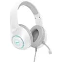 Навушники Hoco Sue headphones gaming W108 RGB підсвічування білі