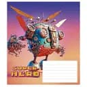 Зошит учнівський Школярик Super hero 012-3298K-2 в клітинку 12 аркушів