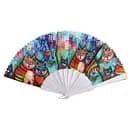 Віяло коти 22.5 см YG0242 (В асортименті)