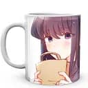 Кухоль GeekLand Komi Can't Communicate  У Комі-сан проблеми зі спілкуванням Комі Тадано KC 02.14 330 мл білий