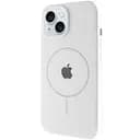 Чехол Epik Silicone Case Full Protective AA with MagSafe для Apple iPhone 15, 6.1 Белый/White