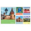 Тетради ученические 96 листов линия Yes Ukraine travel, 5 шт. в упаковке