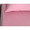 Простирадло Ecotton Brindal Rose на резинці сатин 160х200 см рожеве (24833)