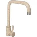 Смеситель кухонный Platinum NА3008B поворотный однорычажный из нержавеющей стали карамель (SP000032292)