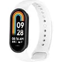 Силіконовий ремінець BeCover для Xiaomi Mi Smart Band 8 White (709398)