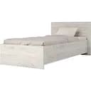 Кровать односпальная Эверест Соната-900 90х200 см дуб крафт белый (EVR-2675)