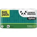 Туалетний папір Сніжна панда Optima 2 шари 16 рулонів