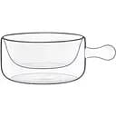 Емкость с ручкой Luigi Bormioli Thermic Glass 160 мл (A11639G4102AA01)