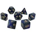 Набір кубиків Galaxy 7 Dice Set - Dark blue , 7 шт. (g7dgala02)