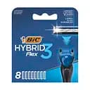 Сменные картриджи для бритья BIC Hybrid 3 Flex, 8 шт.