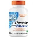 Амінокислота Doctor's Best L-Theanine 150 мг 90 вегакапсул