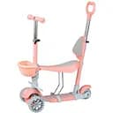 Самокат триколісний з сидінням Qkids Ili Peach (HUBA00018)