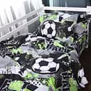 Комплект постільної білизни Mirson Ranforce Elite Urban football 2x143x210 см (2200011570280)