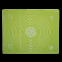 Килимок силіконовий Gusto для формування та випікання тіста 45х65 см зелений (136027)