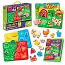 Гра розвиваюча з липучками. Де чиє дитинча? Вивчаємо кольори, VT1310-05