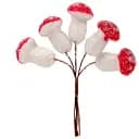 Гриб декоративний Мухомор Yes! Fun, 2 см, 5 шт. в пучку, зацукрований